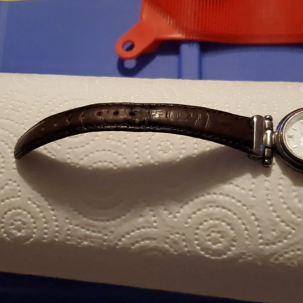 Vintage Ecclissi 925 Sterling Silver Ladies Watch Date Function 116 New Battery‎